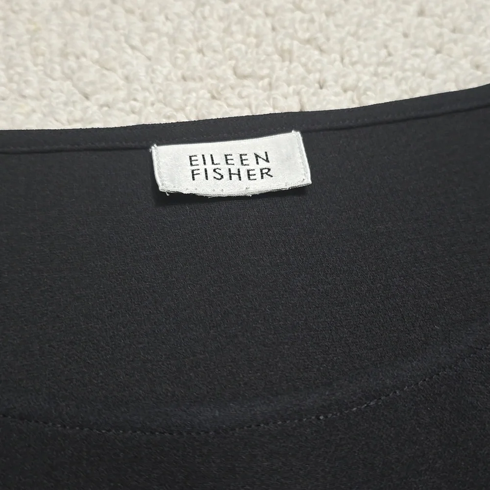 Eileen Fisher Silk Long Sleeve - Picture 2 of 5